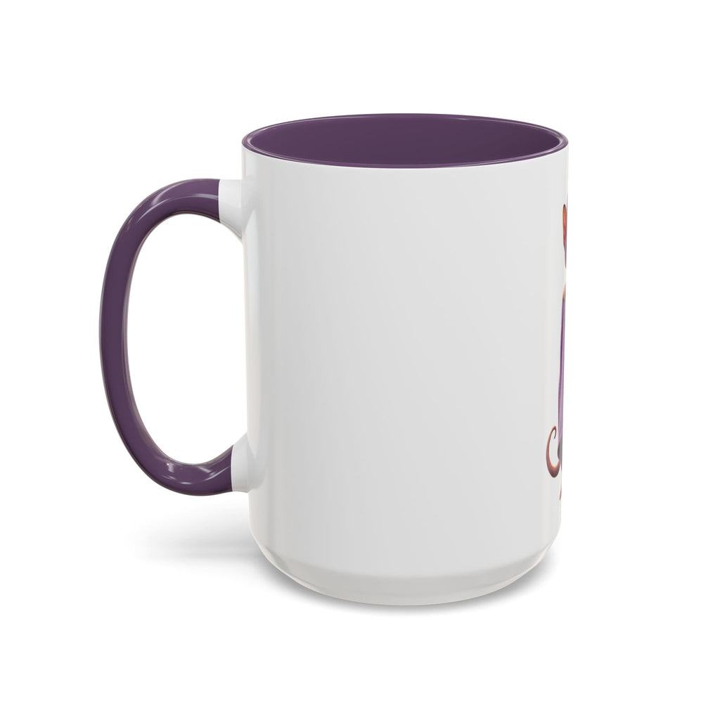 Sphynx Cat in Purple Towel Accent Coffee Mug (11/15 oz)