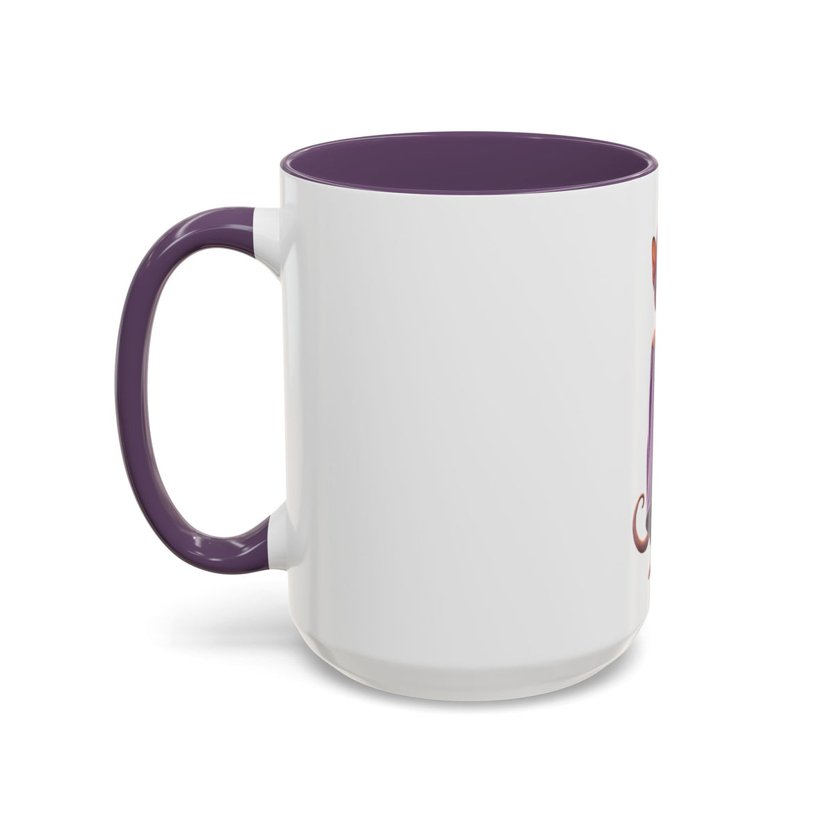 Sphynx Cat in Purple Towel Accent Coffee Mug (11/15 oz)