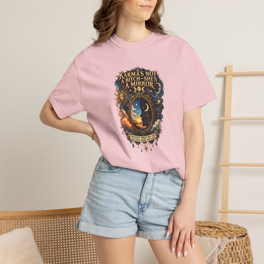 Karma's not a Bitch she's a Mirror- Mystic Tarot Graphic Tee