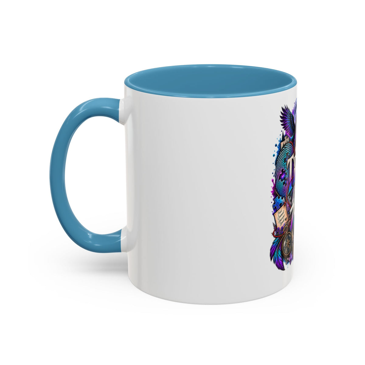 Truth Leaves a Trail Coffee Mug — Mystery Detective Noir Design (11/15 oz)