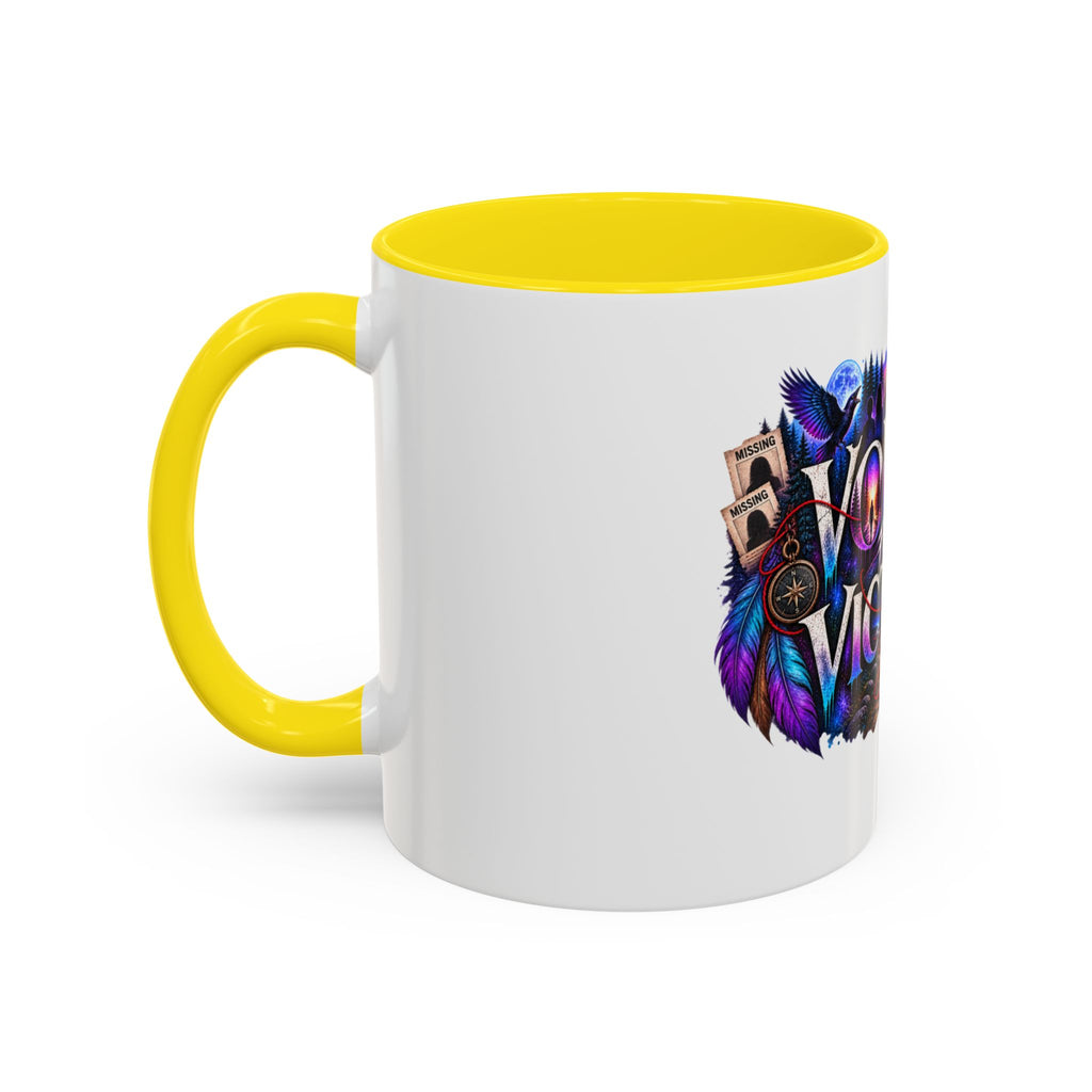 Voices for Victims Accent Coffee Mug – Advocacy & Support Ceramic Mug (11/15oz)