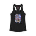 Pisces Devon Rex Cat Zodiac Tank- Celestial Astrology Cat Lover Tank