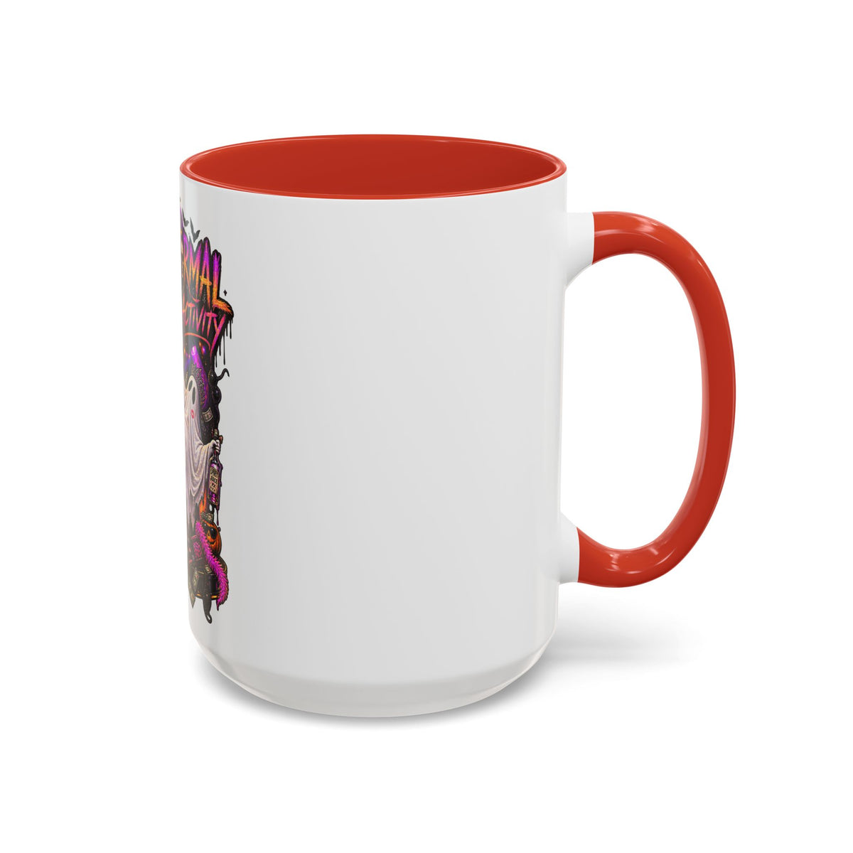 Coffee Mug — 'Paranormal Activity' Ghost Pole Dancing Halloween Accent Mug (11/15oz)