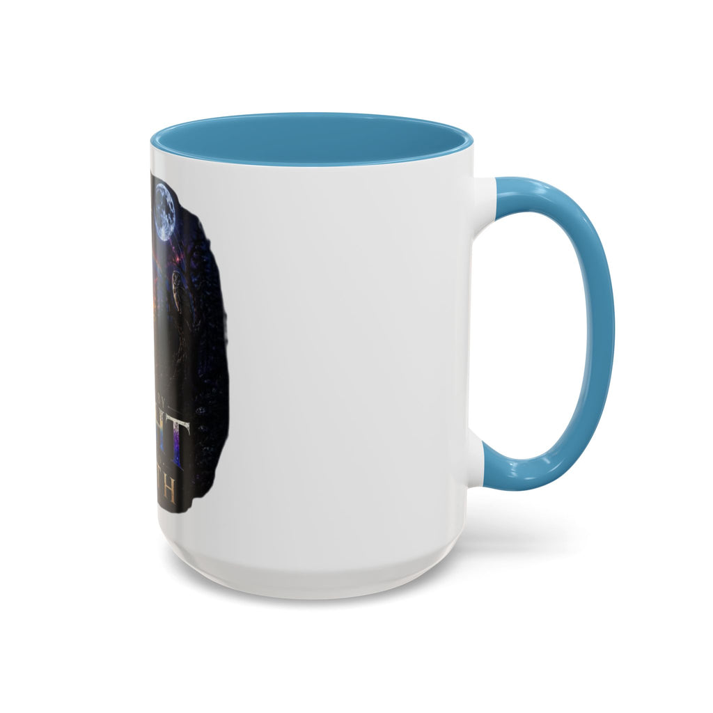 Guided by Light Coffee Mug — Inspirational Nature Moonrise Design (11/15oz) Advocacy mug