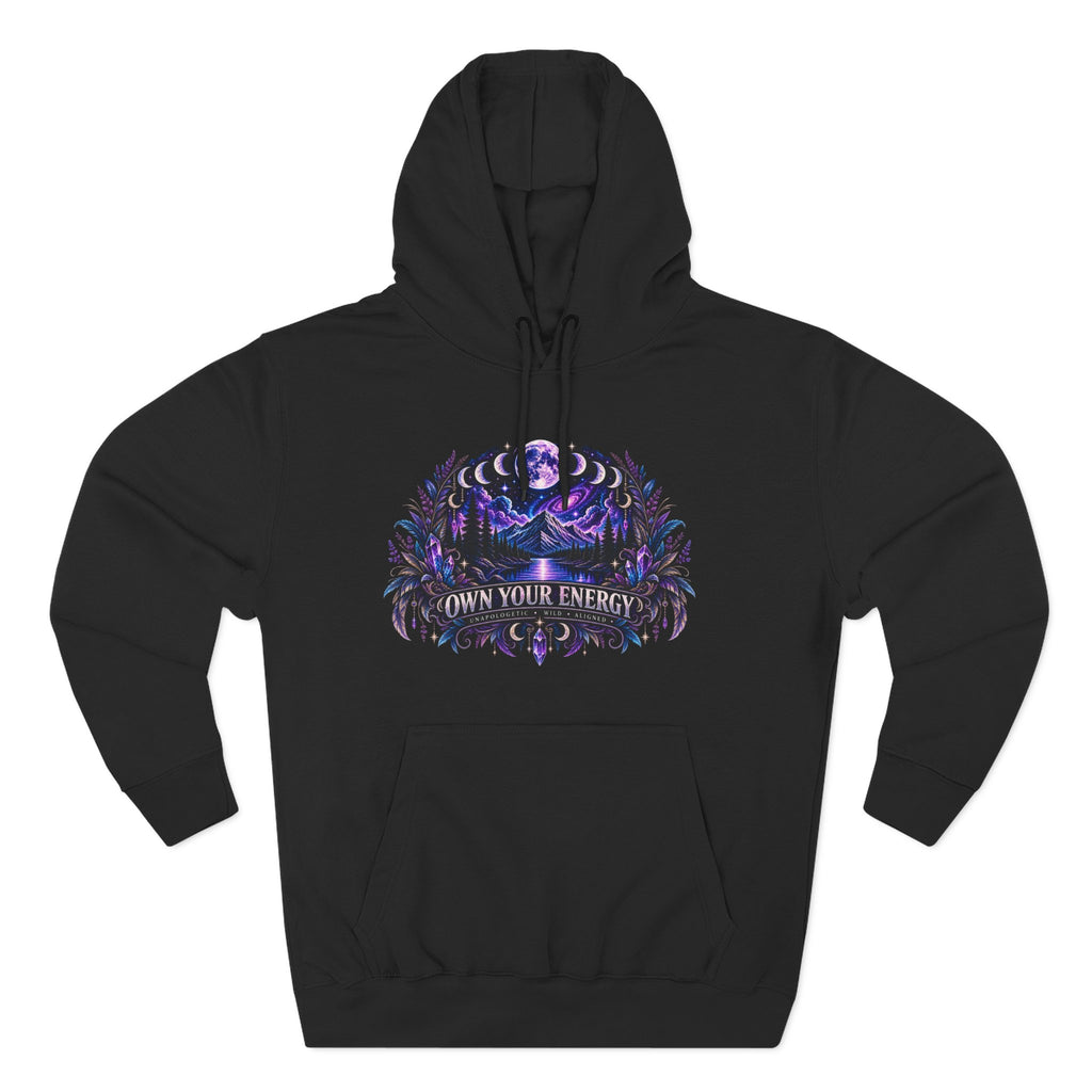 Own Your Energy Hoodie — Cosmic Motivational Pullover