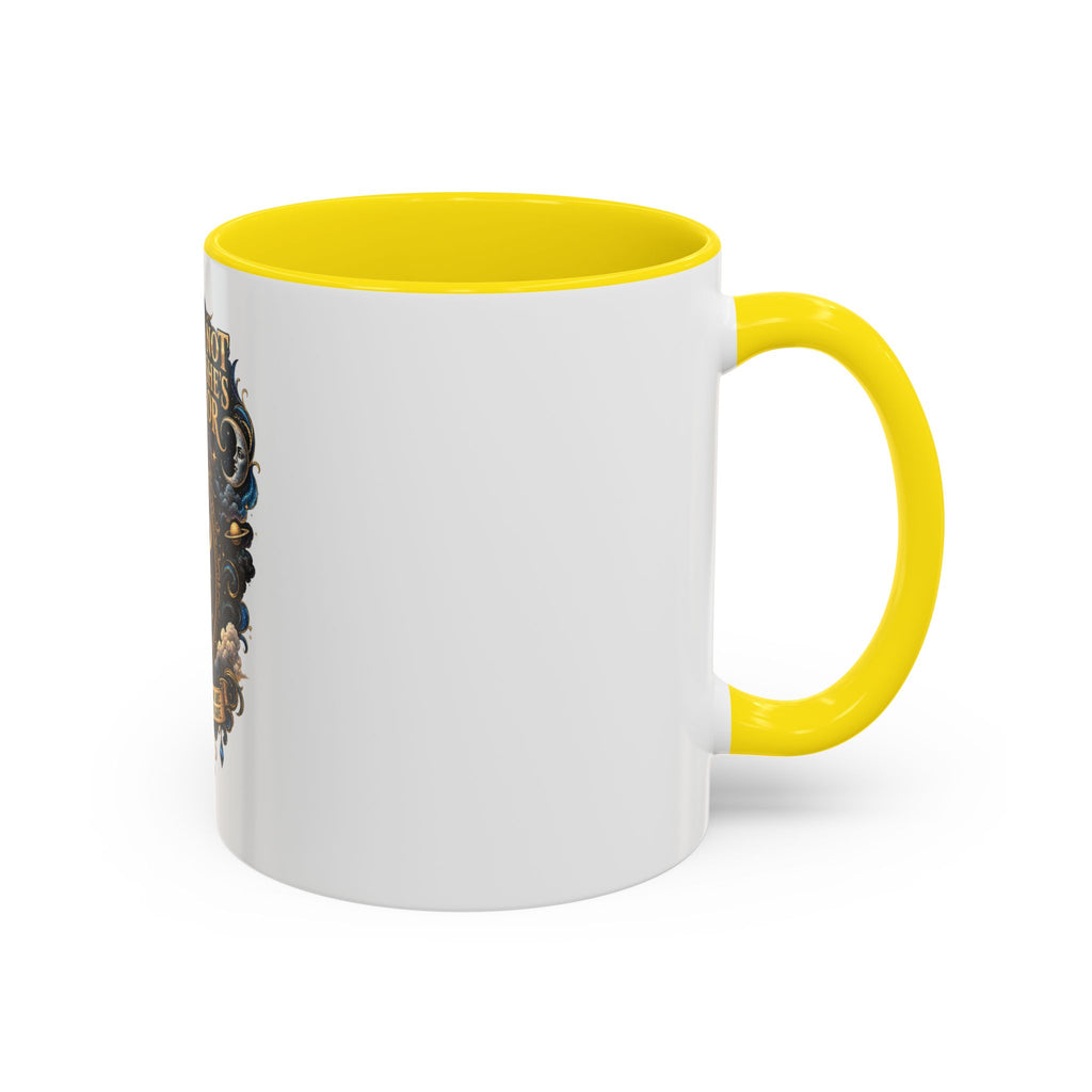 Coffee Mug — "Karma's Not a Bitch — She's a Mirror" Accent Ceramic Mug (11/15oz)