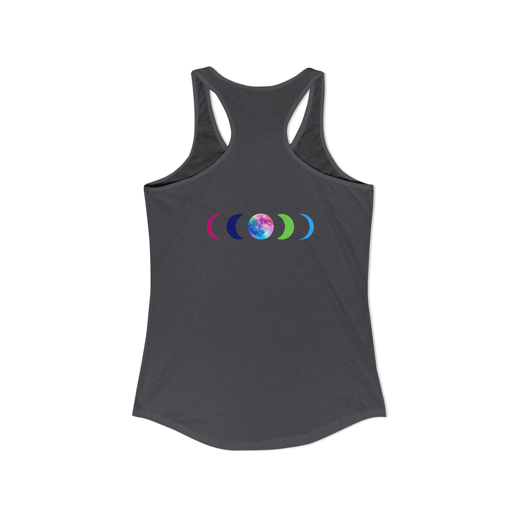 Rainbow Wolf Tank Top | Women's Racerback