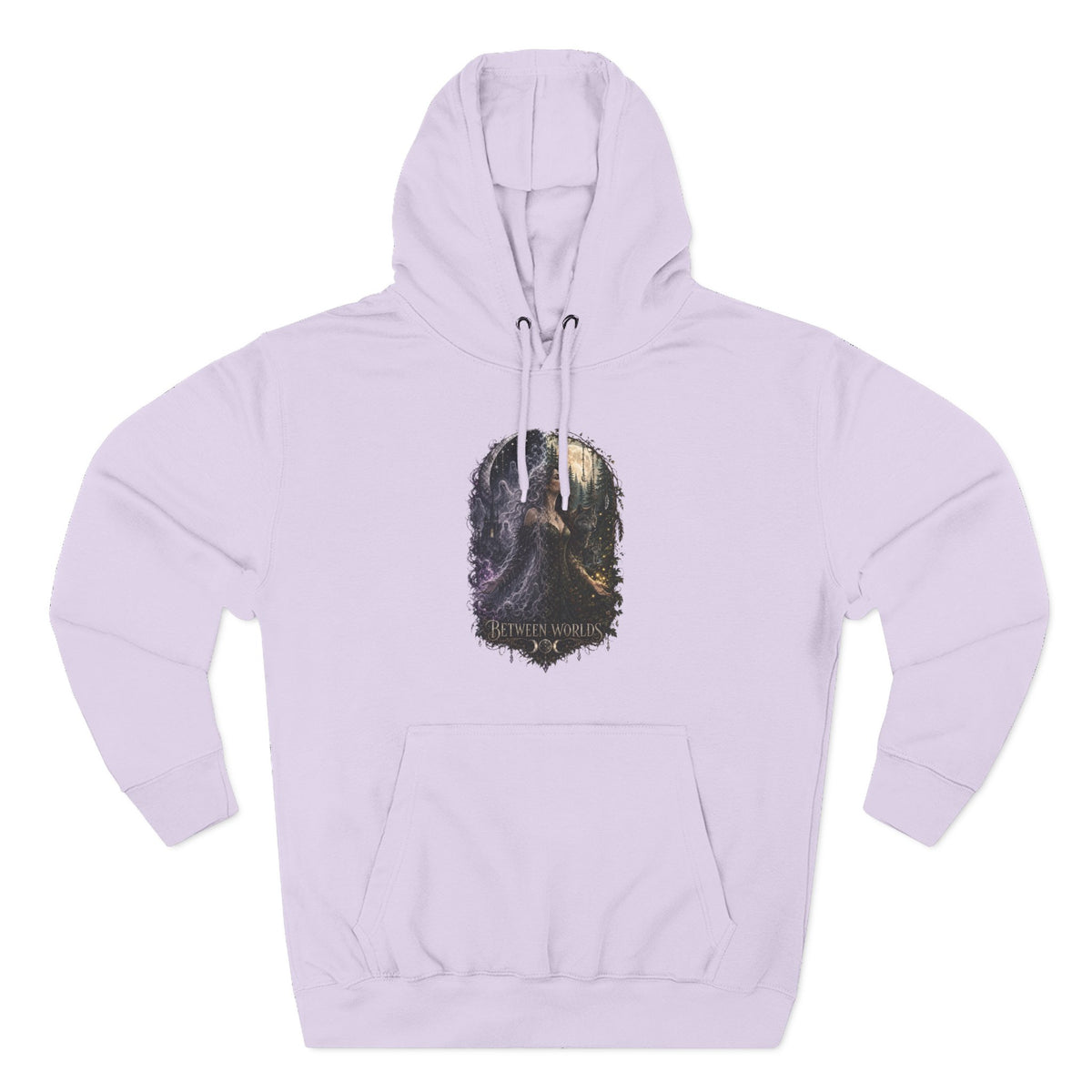 Witchy Between Worlds Ghostly Gothic Hoodie