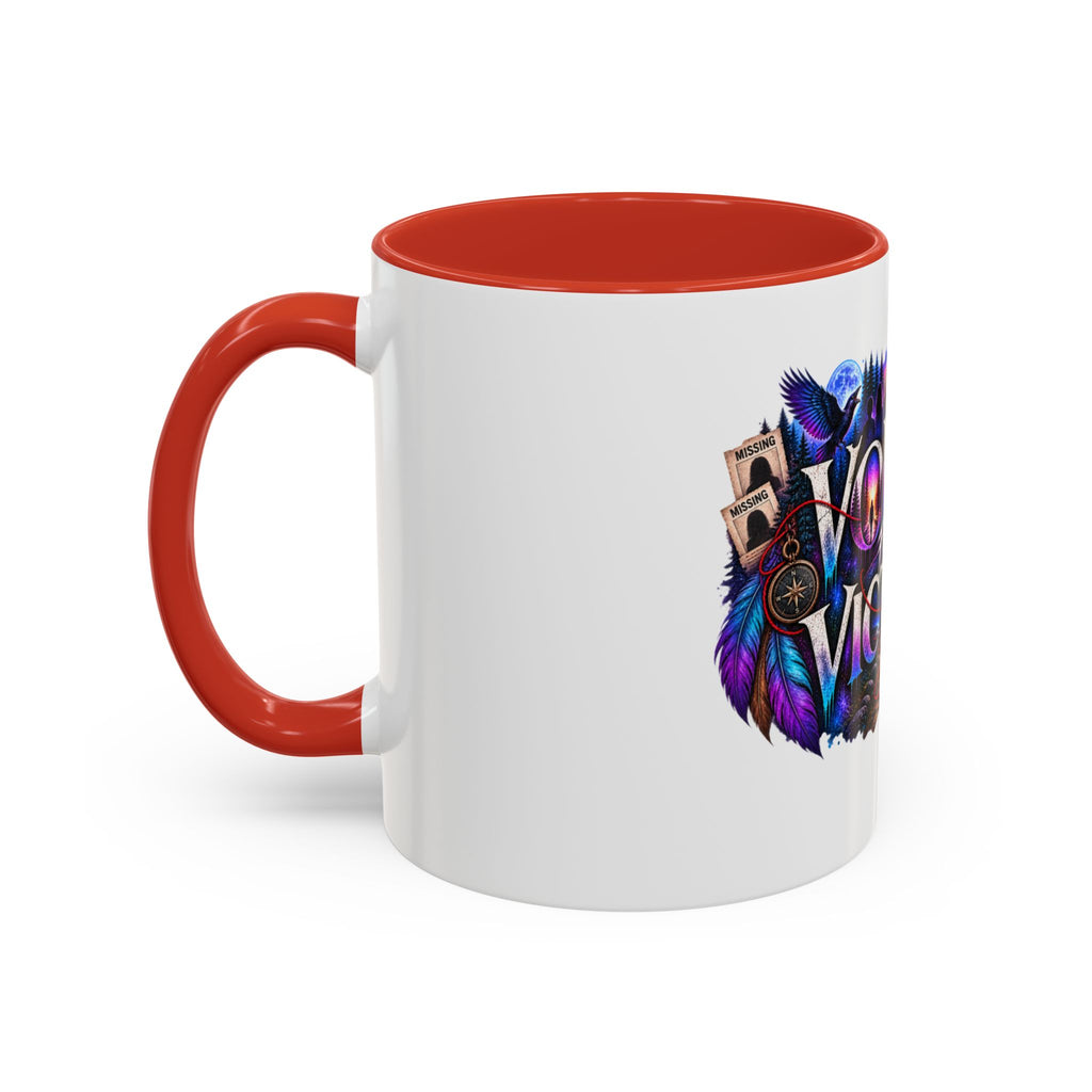 Voices for Victims Accent Coffee Mug – Advocacy & Support Ceramic Mug (11/15oz)