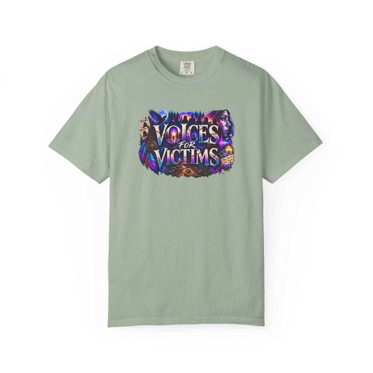 Voices for Victims Graphic T-Shirt — Support & Awareness Tee