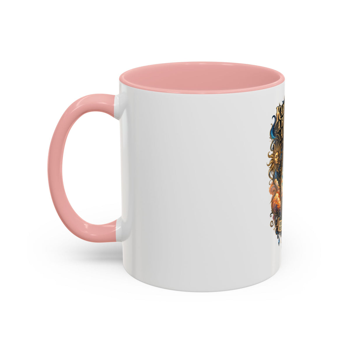 Coffee Mug — "Karma's Not a Bitch — She's a Mirror" Accent Ceramic Mug (11/15oz)
