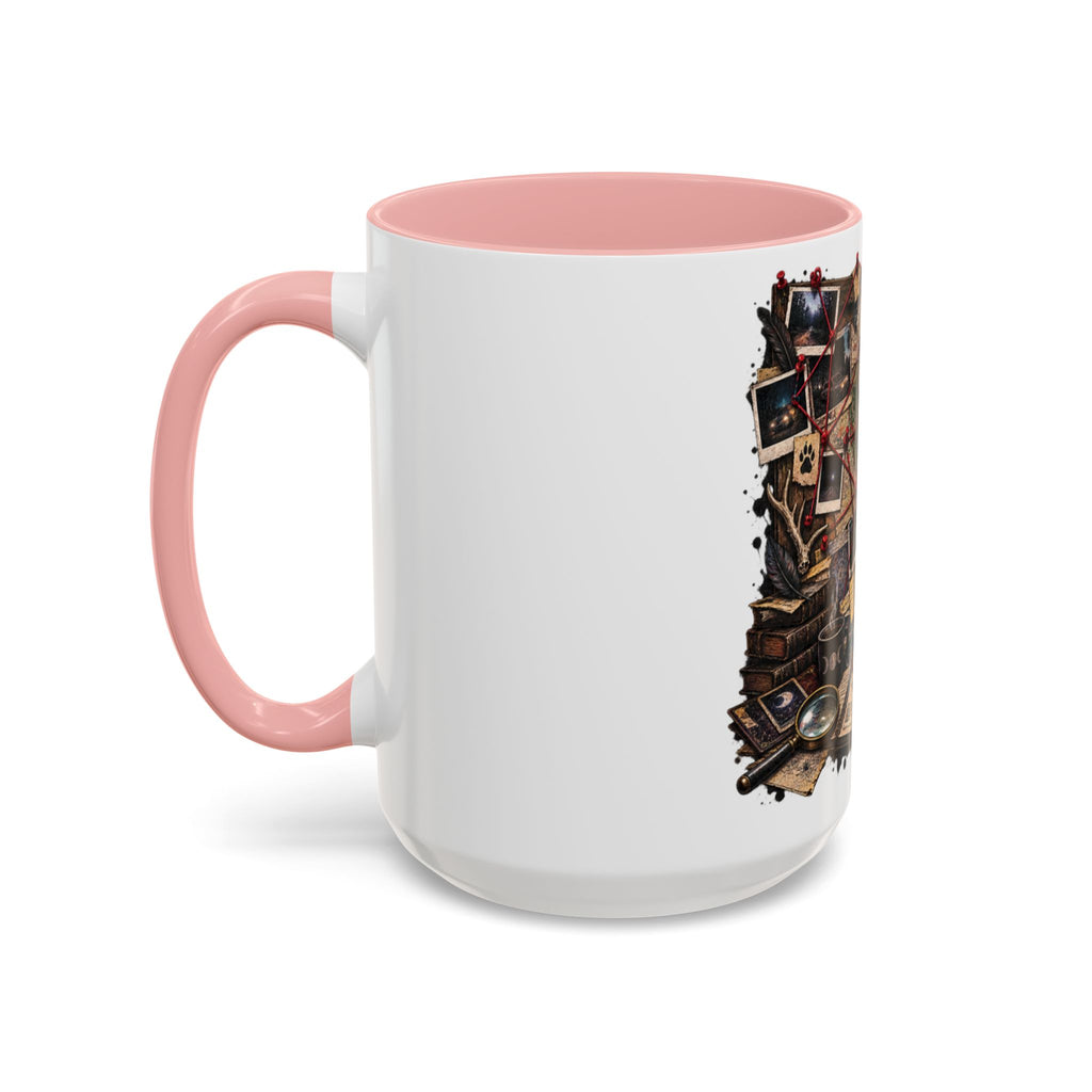 Conspiracy Board Coffee Mug — Detective Mystery Map Design (11/15oz)
