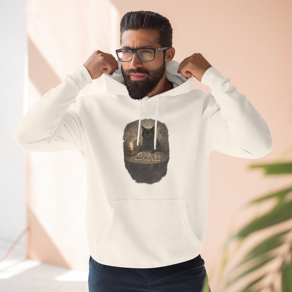 Tarot Black Cat Pull Over Hoodie