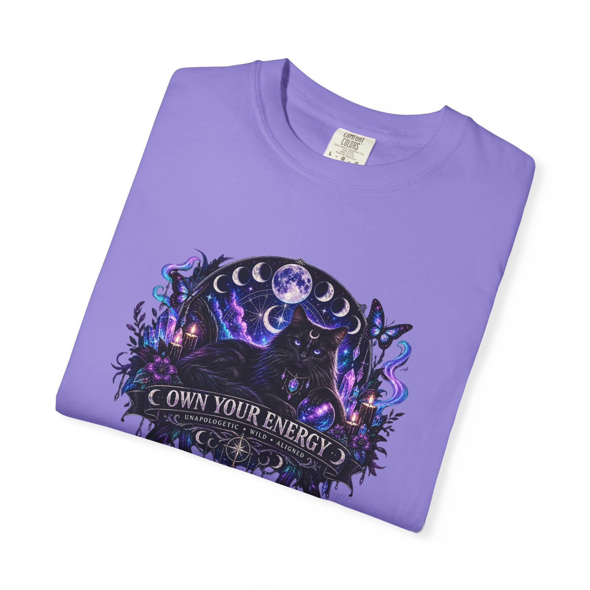 Own Your Energy T-Shirt — Mystic Moon Forest Graphic Tee