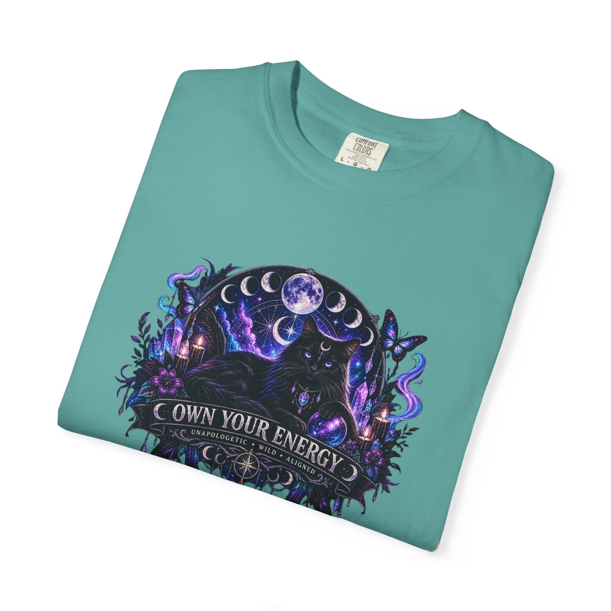 Own Your Energy T-Shirt — Mystic Moon Forest Graphic Tee