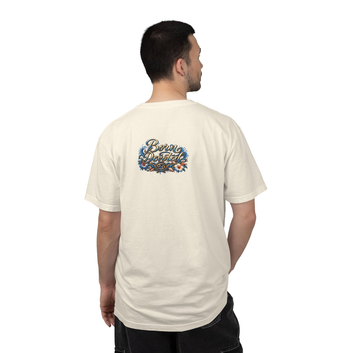 Cancer The Guardian Zodiac Tee- Born Devoted