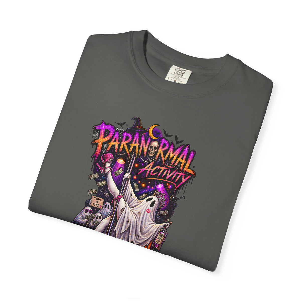 Paranormal Activity Ghost T-Shirt= Halloween ghost tee