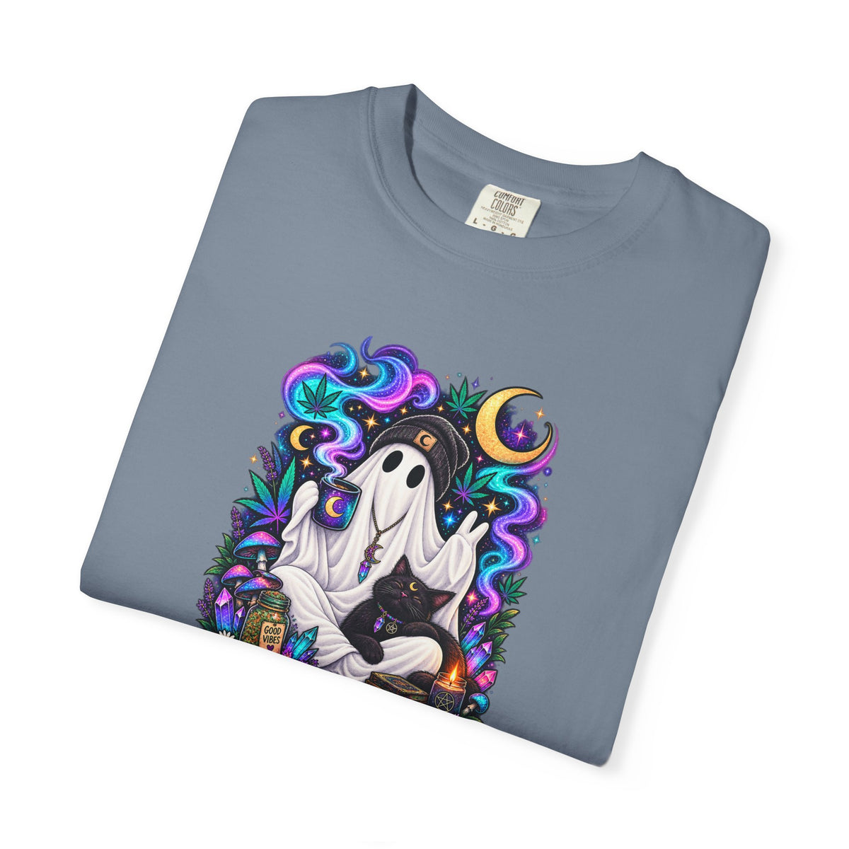 Higher Vibrations Ghost Graphic T-Shirt