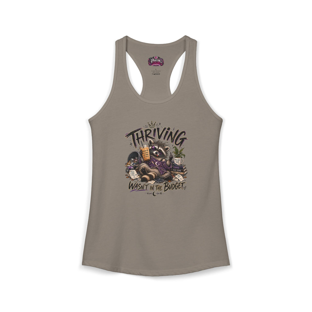 Thriving Humor Raccoon Tank