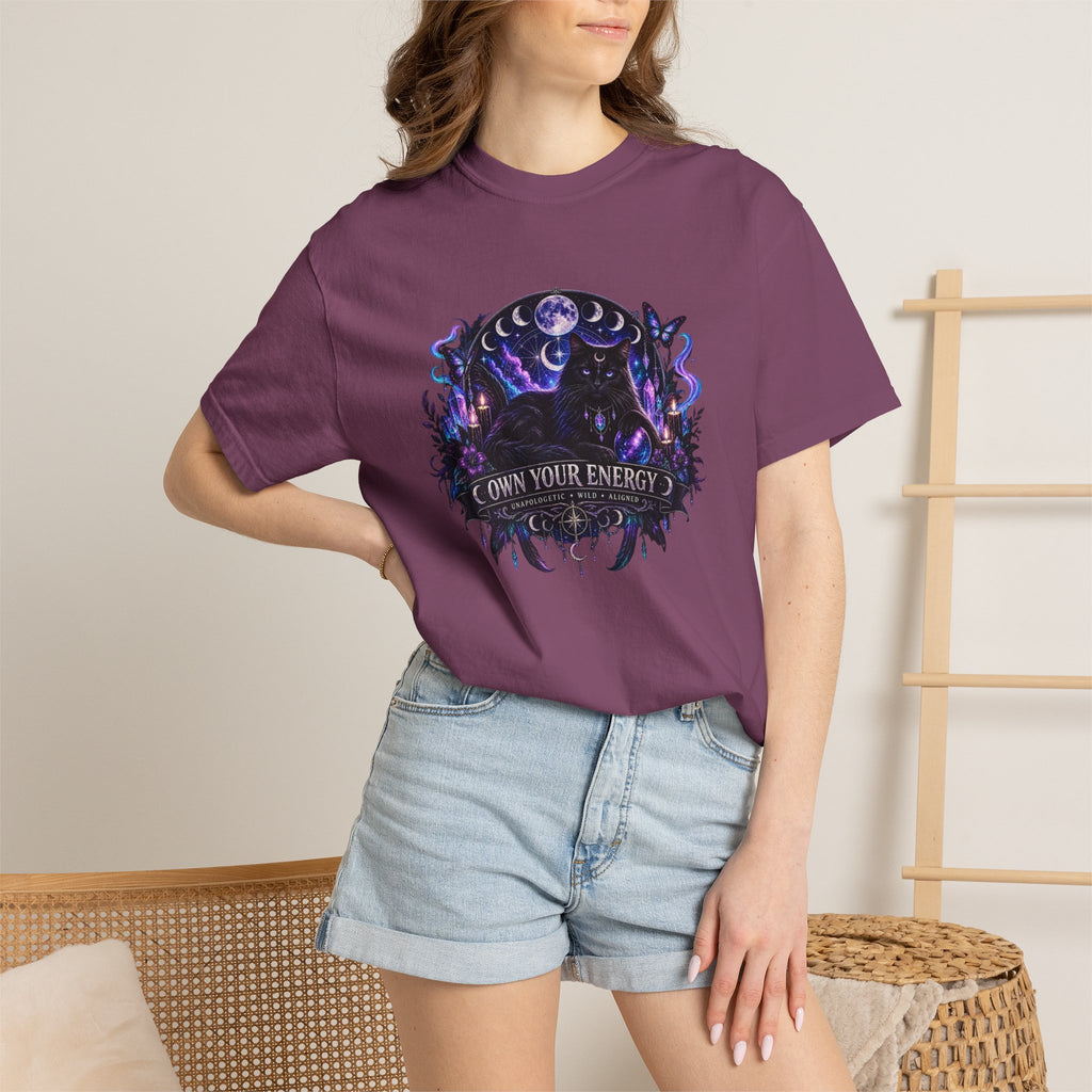 Own Your Energy T-Shirt — Mystic Moon Forest Graphic Tee