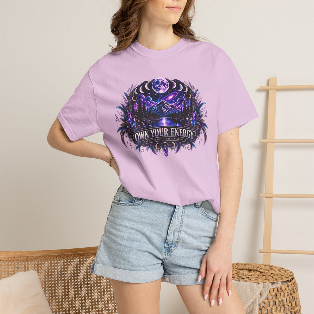 Own Your Energy T-Shirt — Mystic Moon Graphic Tee