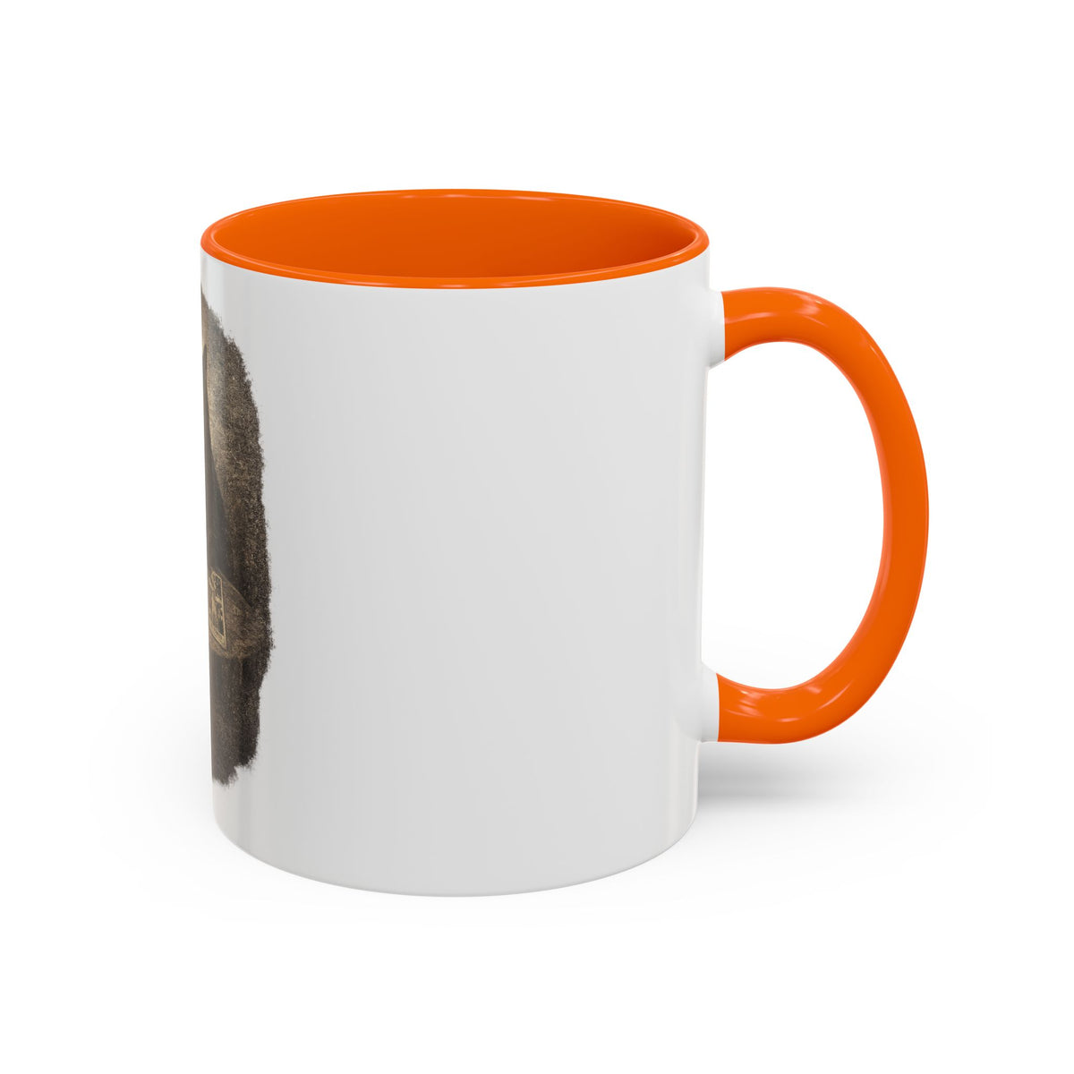 Tarot Cat Accent Coffee Mug — Witchy Black Cat with Tarot Cards