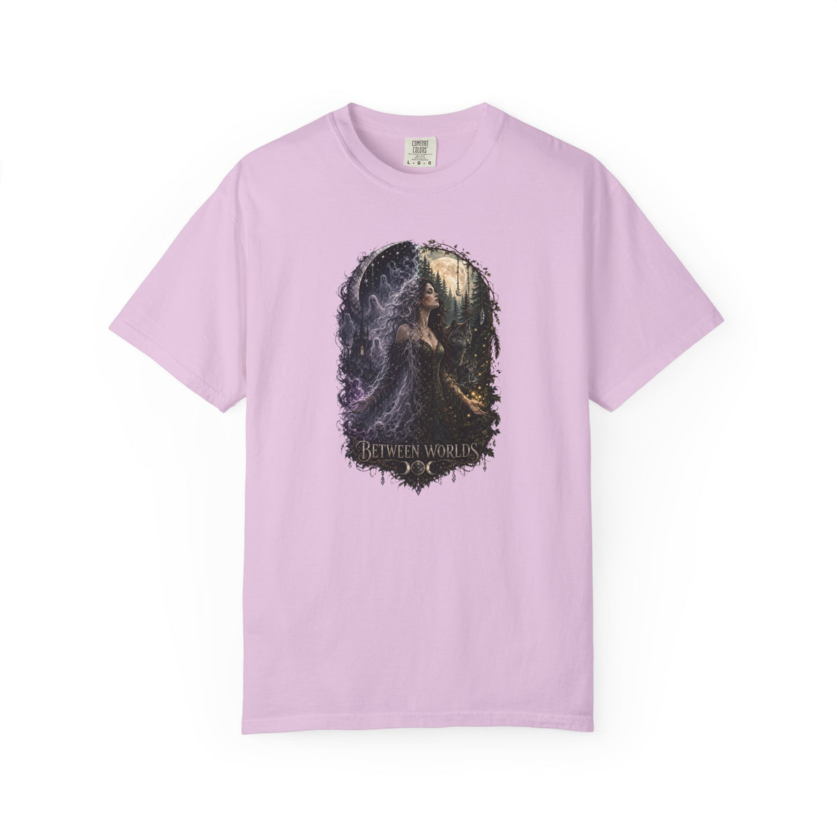 Fantasy Forest T-Shirt — "Between Worlds" Witchy Art Tee