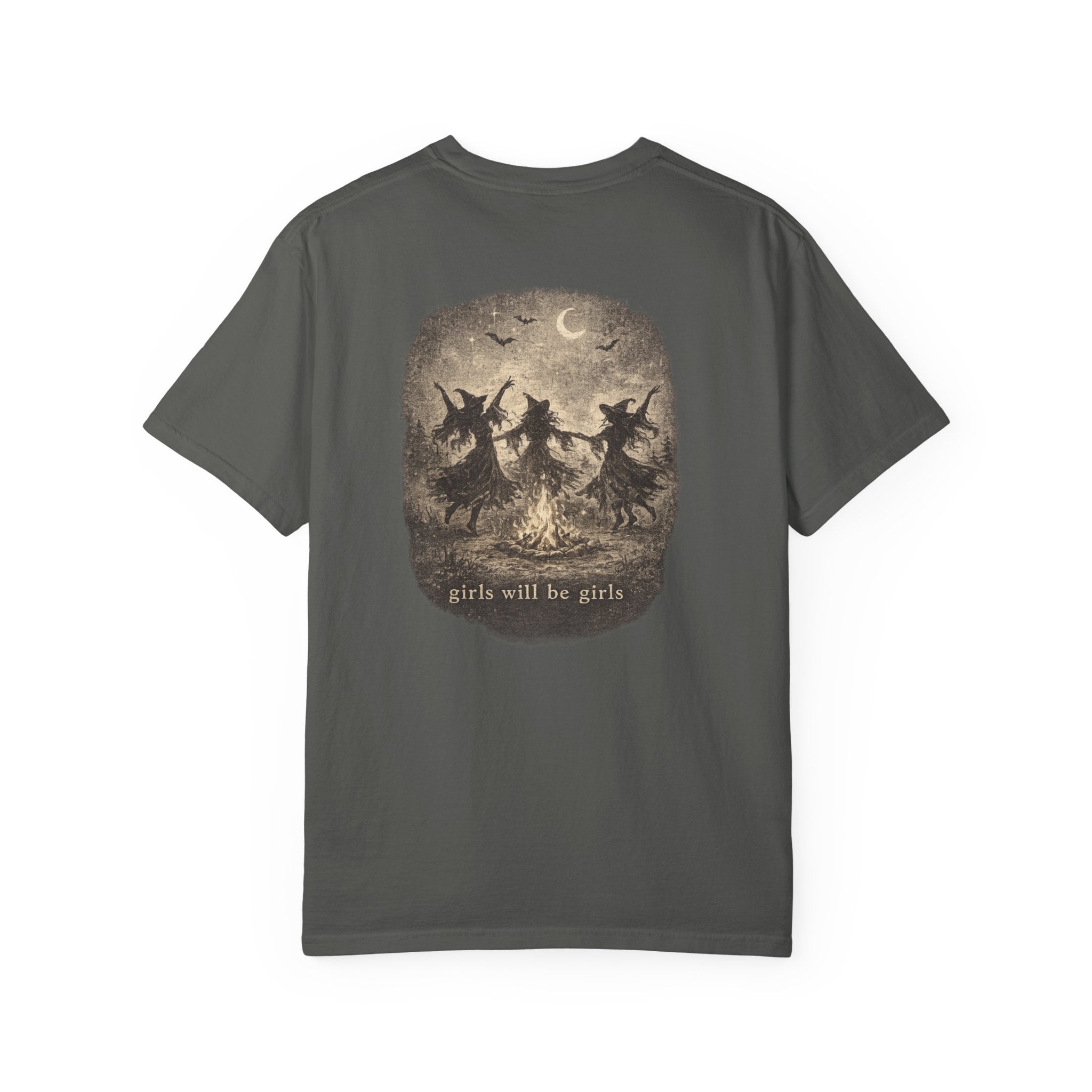 Witch Sisters T-Shirt — "Girls Will Be Girls" Graphic Tee