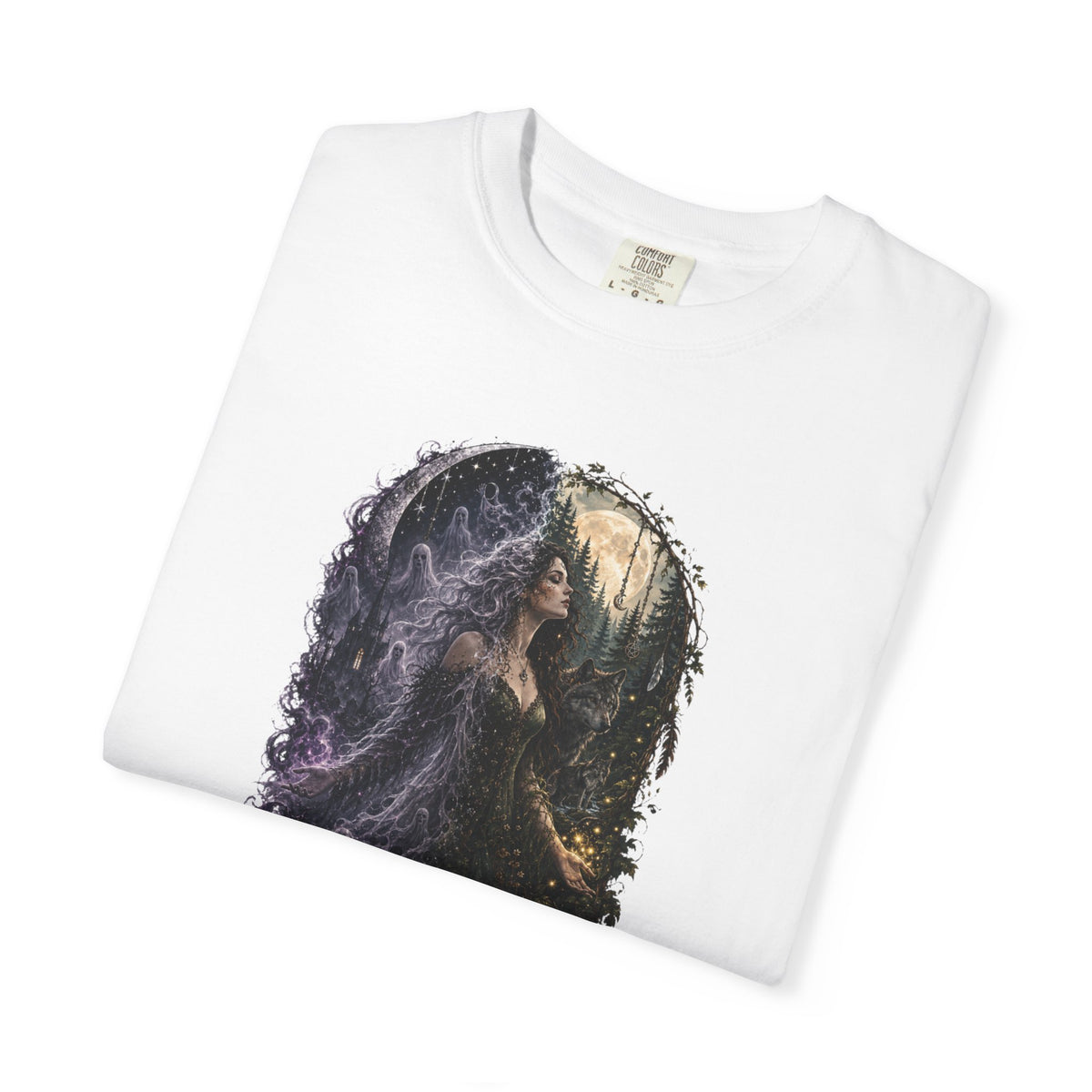 Fantasy Forest T-Shirt — "Between Worlds" Witchy Art Tee