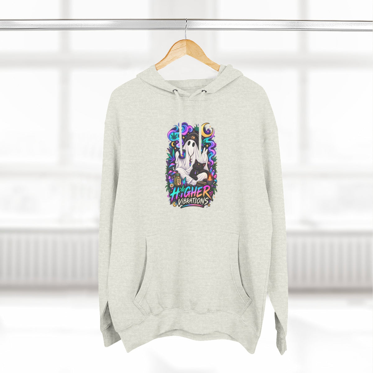 Higher Vibrations Ghost Hoodie
