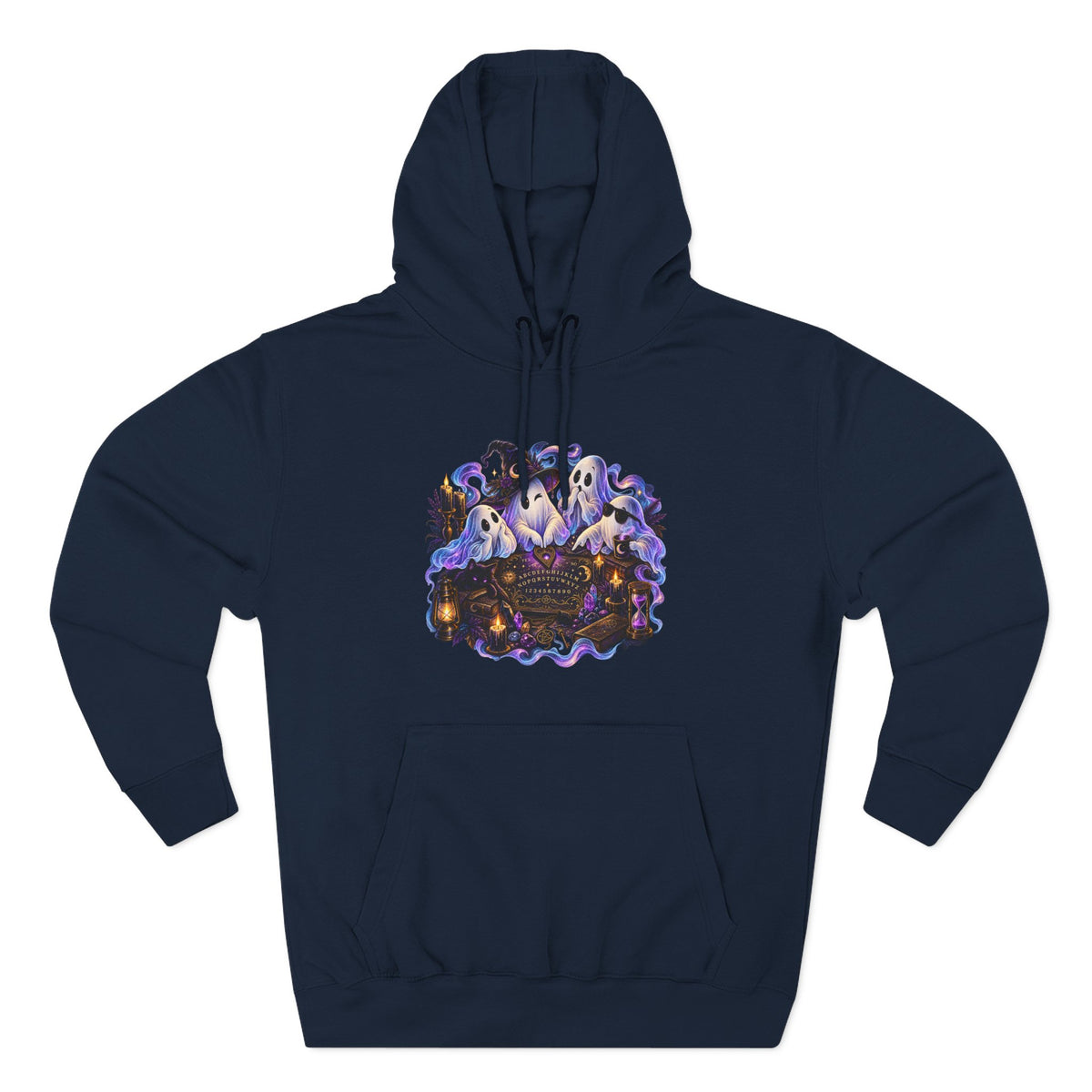 Funny Ghosts with Spirit Board Hoodie — Halloween Ghosts & Haunted Night Pullover