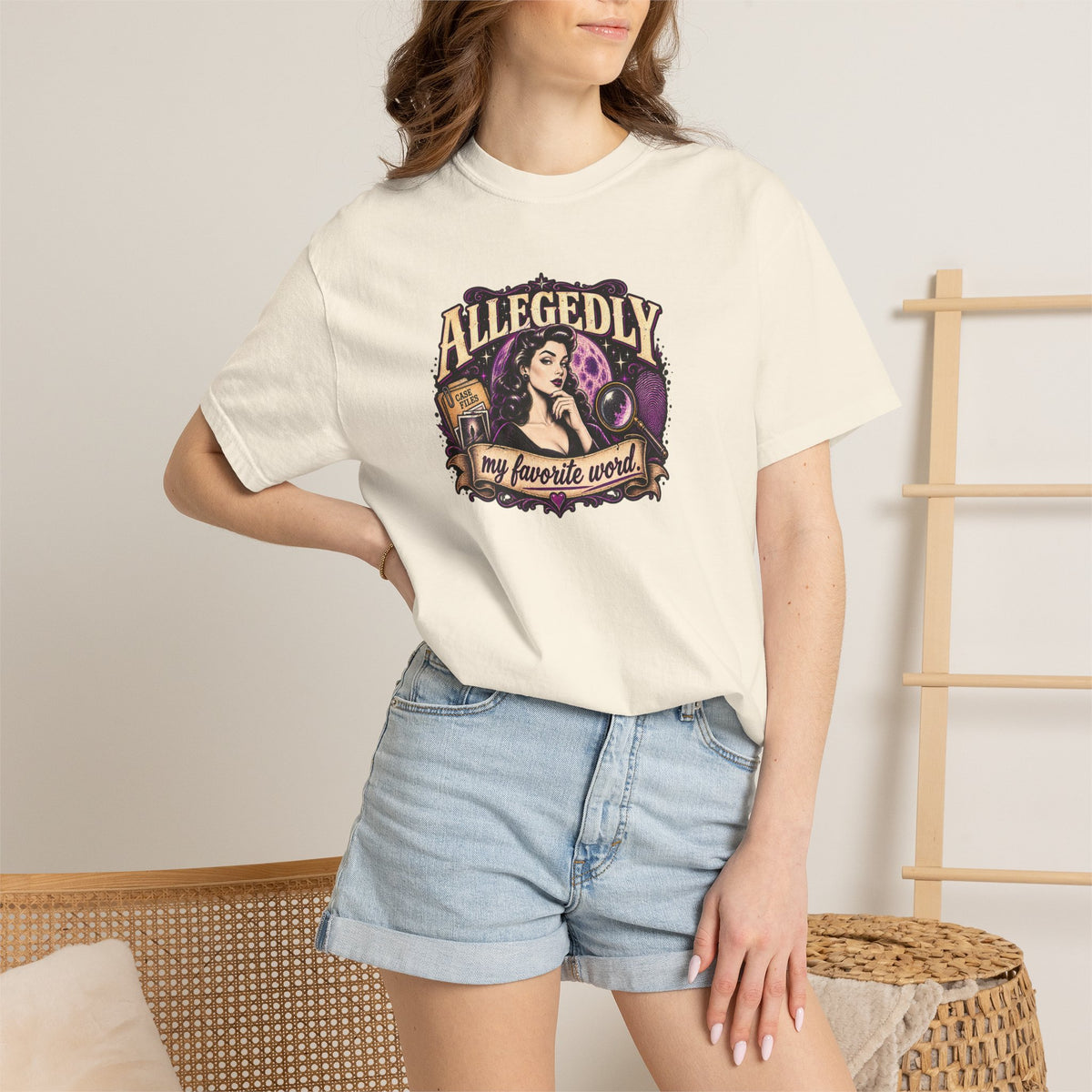 Allegedly My Favorite Word Graphic T-Shirt