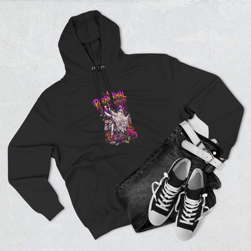 Paranormal Activity Ghost Pole Dancing — Retro Halloween Graphic Pullover