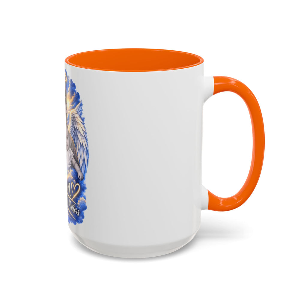 Coffee Mug — "Living My Life One Crisis at a Time" Colorful Boho Accent Mug (11/15oz)