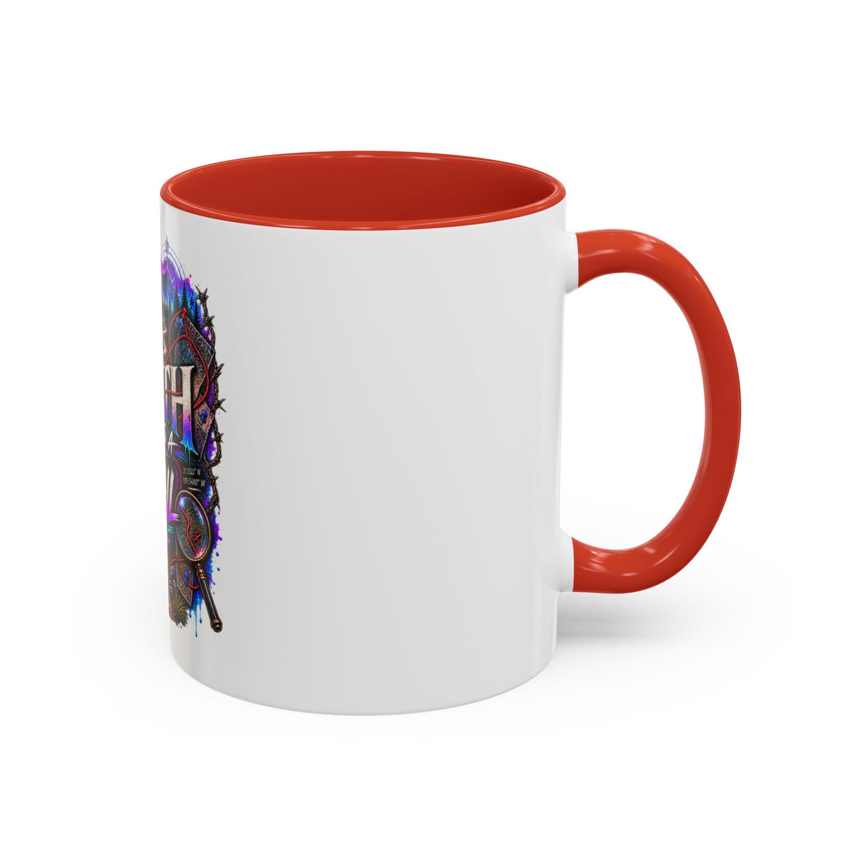 Truth Leaves a Trail Coffee Mug — Mystery Detective Noir Design (11/15 oz)