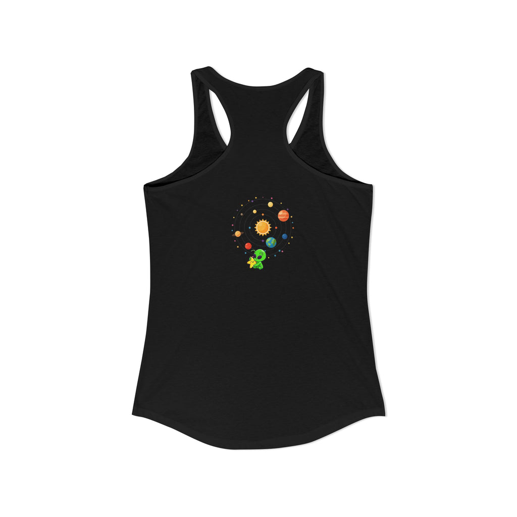 Stay Weird Alien Graphic Tank