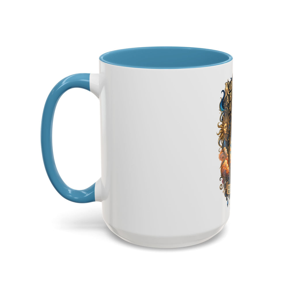 Coffee Mug — "Karma's Not a Bitch — She's a Mirror" Accent Ceramic Mug (11/15oz)
