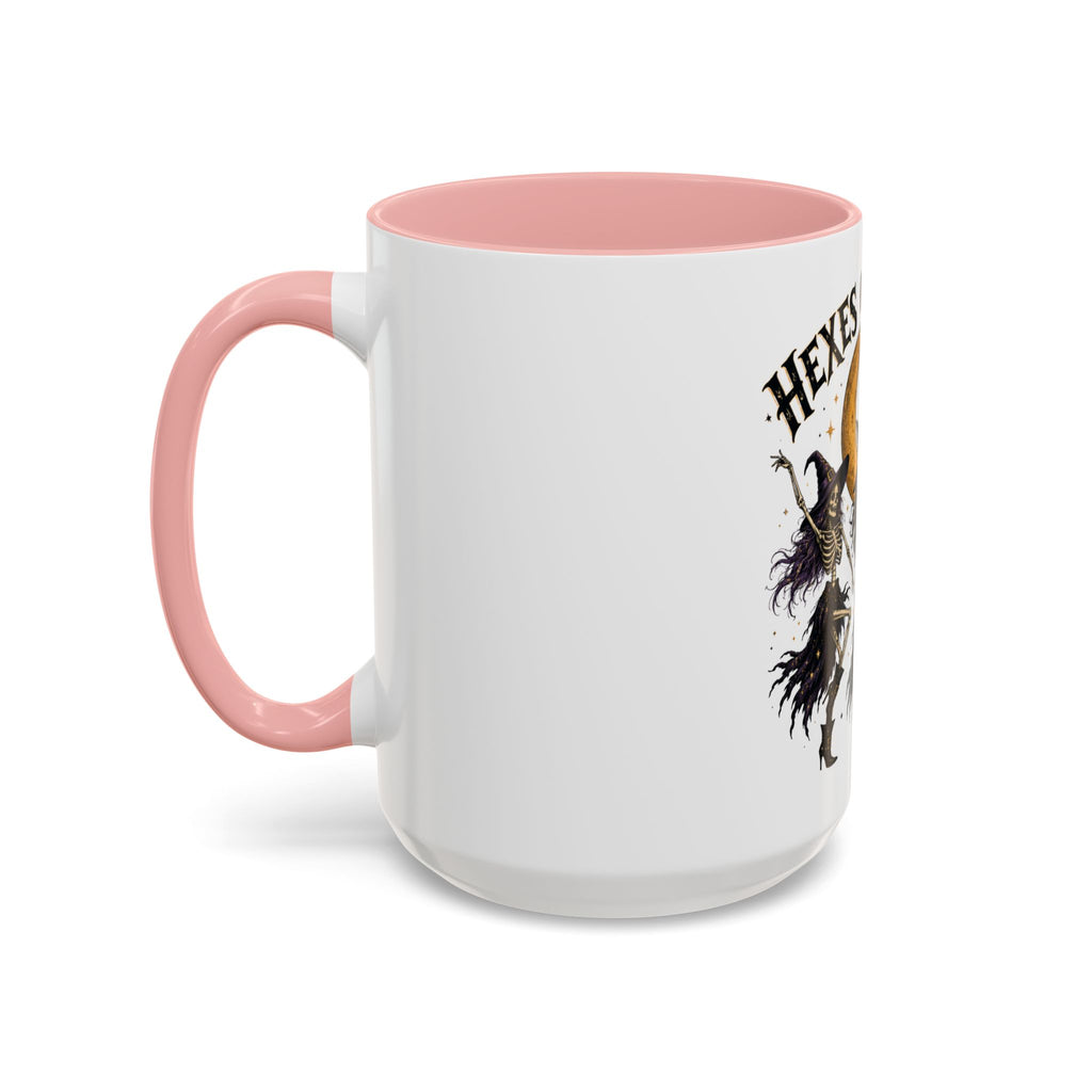 Hexes on My Ex's Witch Coffee Mug — Funny Halloween Accent Mug (11/15oz)