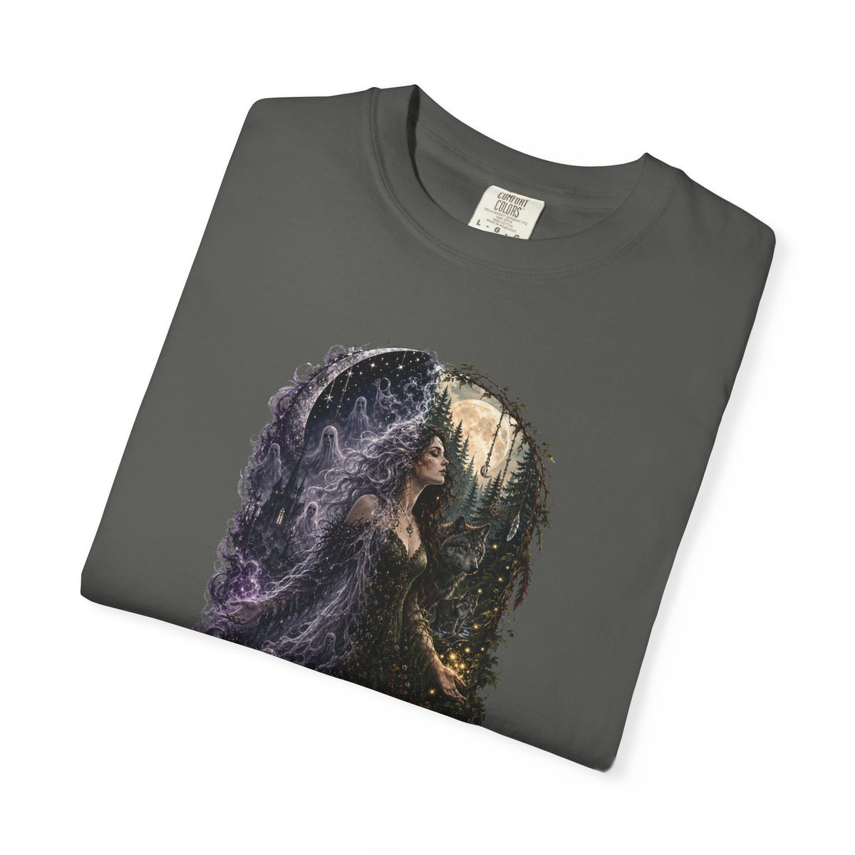 Fantasy Forest T-Shirt — "Between Worlds" Witchy Art Tee