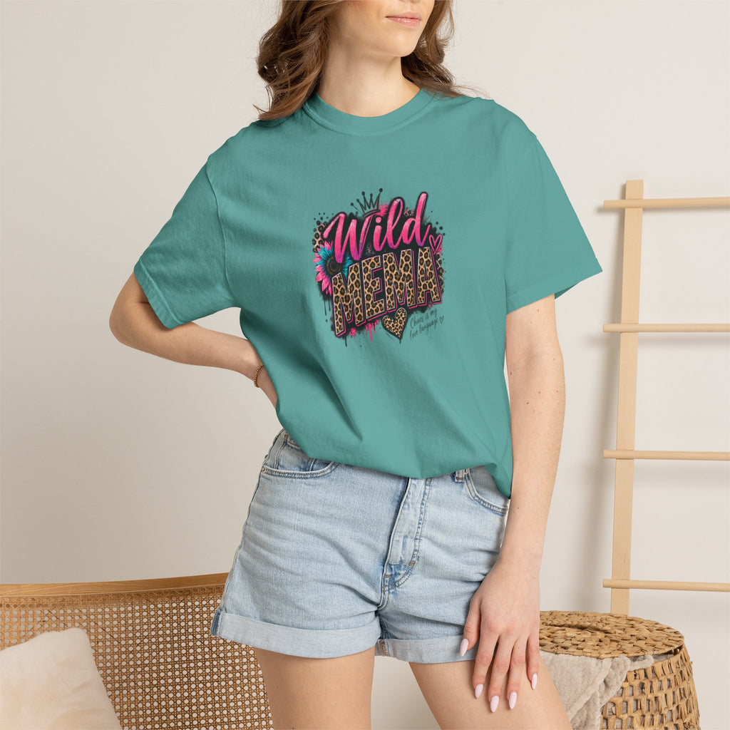 Wild MEMA Leopard Graphic T-Shirt
