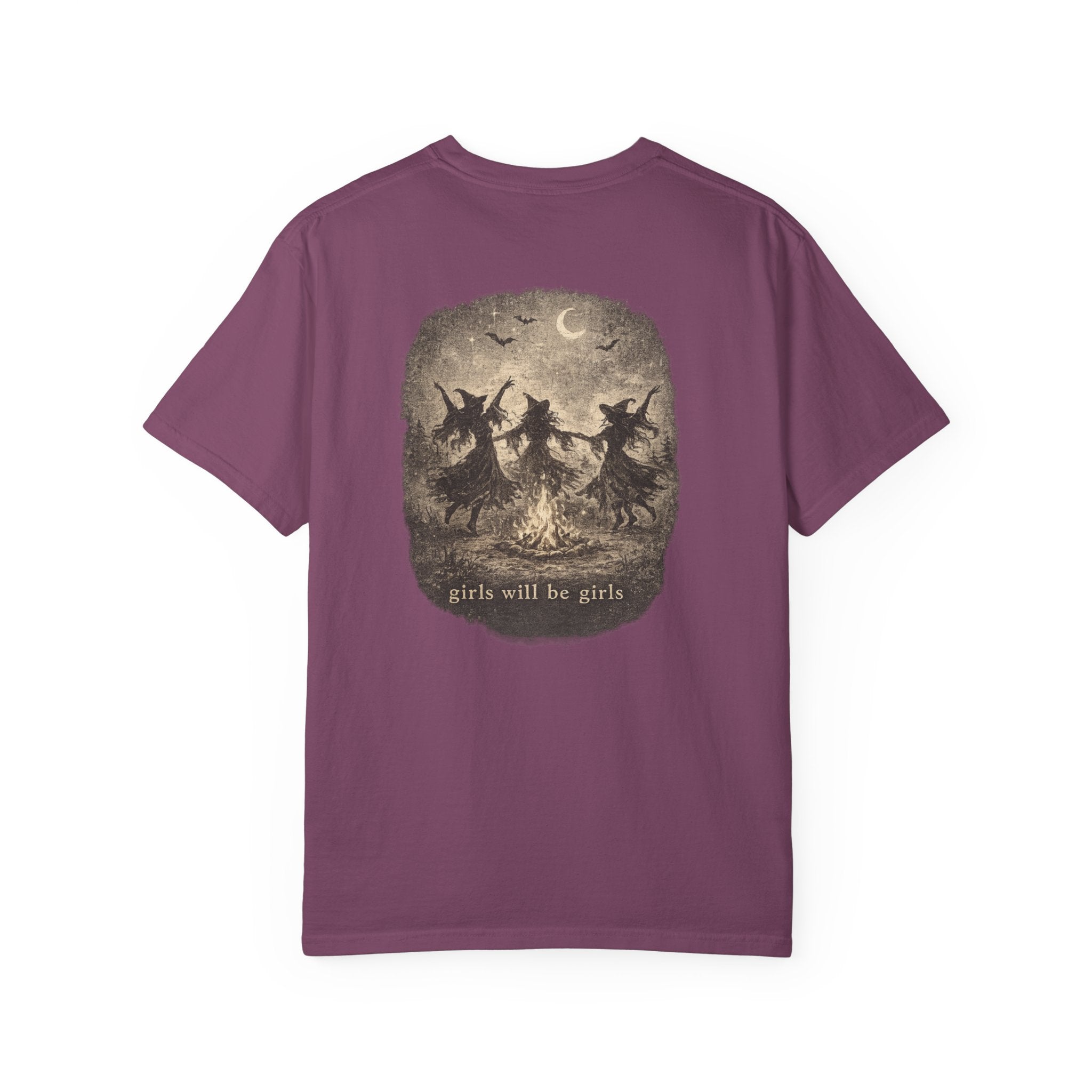 Witch Sisters T-Shirt — "Girls Will Be Girls" Graphic Tee