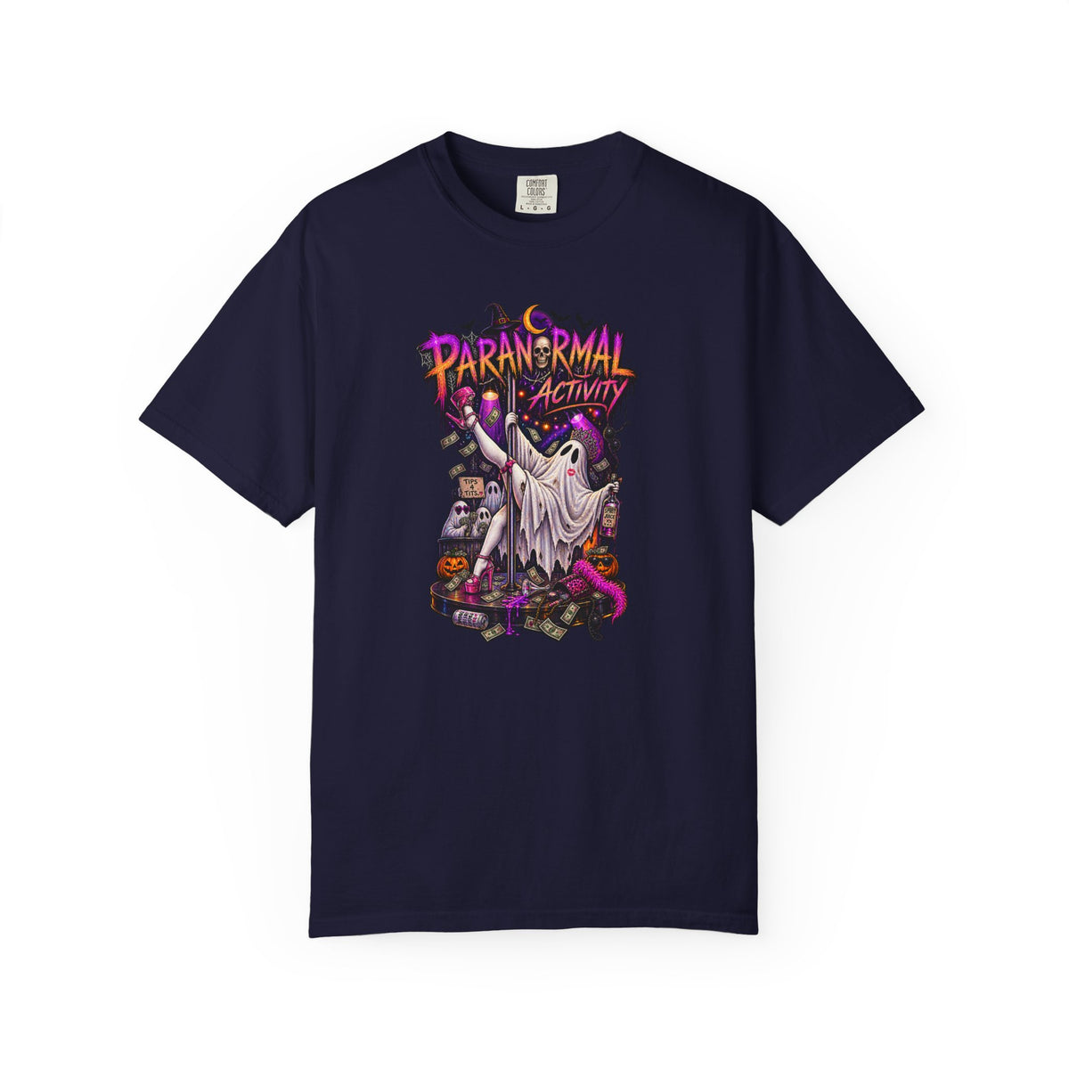Paranormal Activity Ghost T-Shirt= Halloween ghost tee