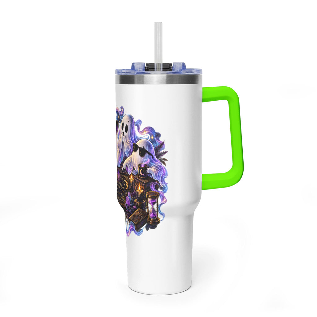 Ghost Crew 40oz Thermal Tumbler — Cute Halloween Ghosts Design