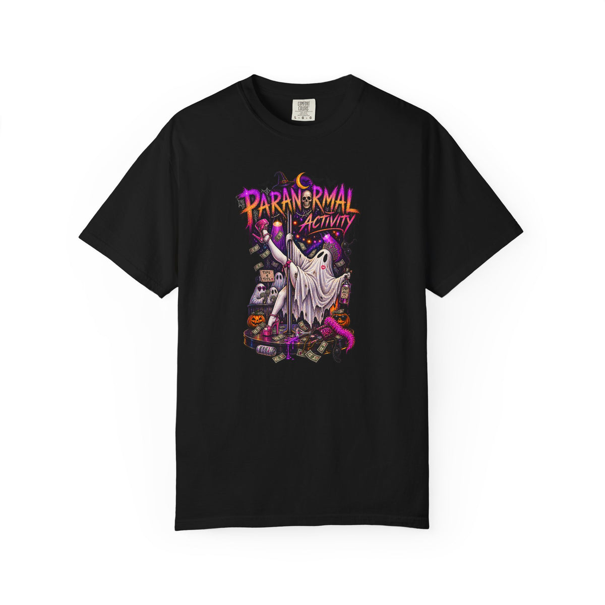 Paranormal Activity Ghost T-Shirt= Halloween ghost tee