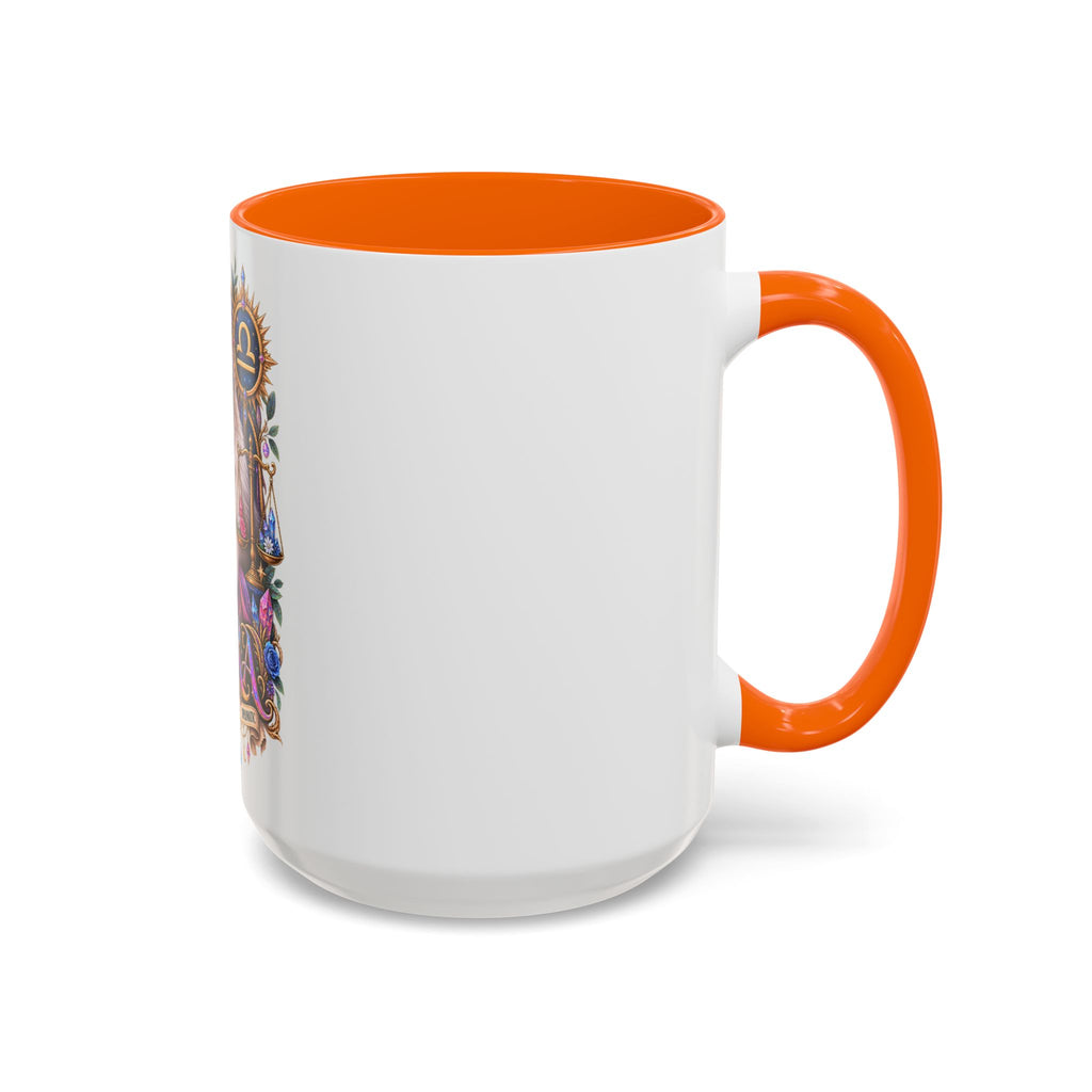 Libra Persian Cat Accent Coffee Mug — Zodiac Horoscope Gift (11/15oz)