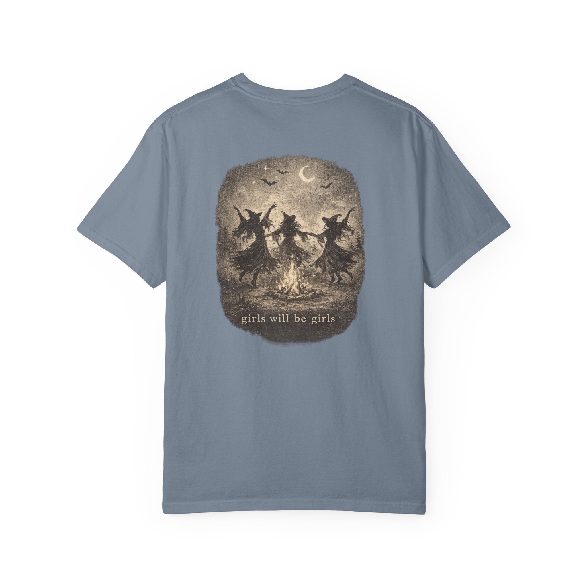 Witch Sisters T-Shirt — "Girls Will Be Girls" Graphic Tee