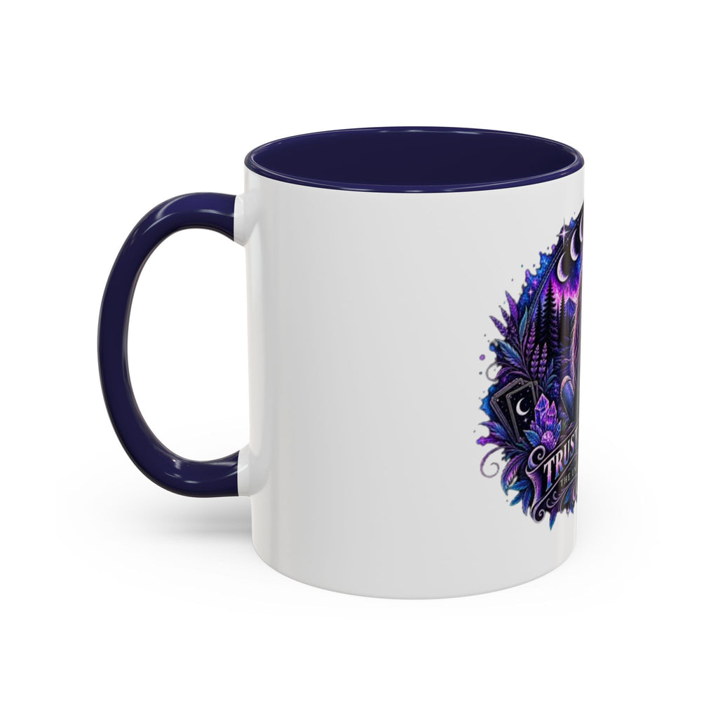 Mystic Moon Coffee Mug — "Trust the Signs" Night Sky Design