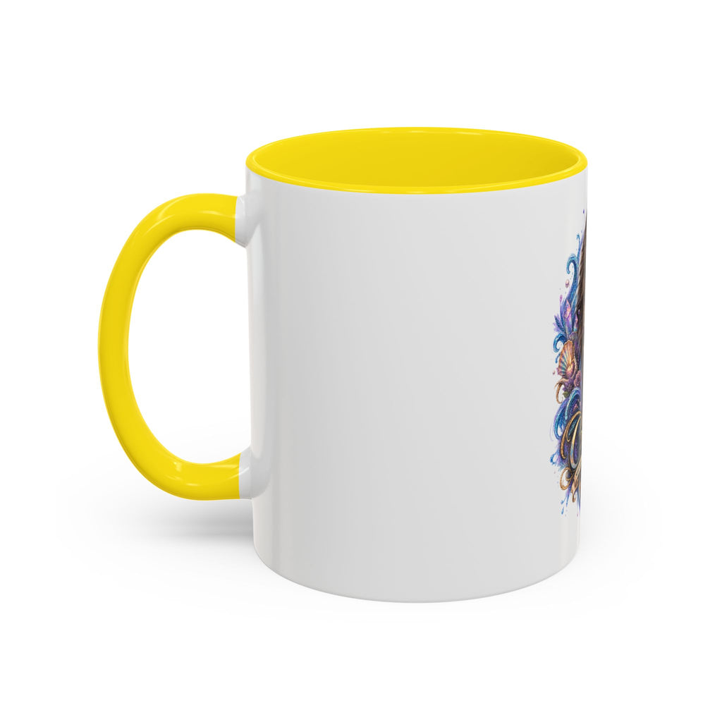 Cancer Zodiac Tortoiseshell Cat Accent Coffee Mug – Astrological Cat Lover Gift (11/15oz)