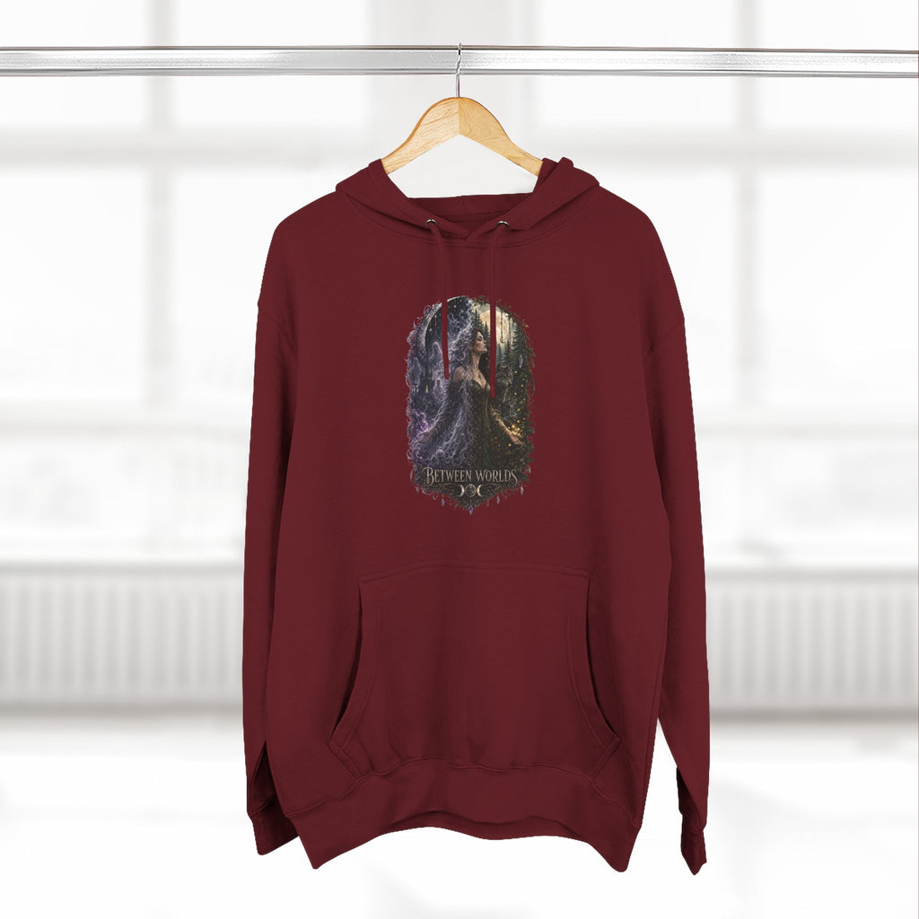 Witchy Between Worlds Ghostly Gothic Hoodie