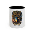 Coffee Mug — "Karma's Not a Bitch — She's a Mirror" Accent Ceramic Mug (11/15oz)